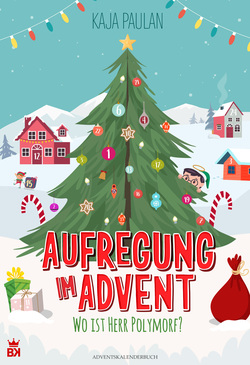 Cover des Kinderbuchs Aufregung im Advent von Kaja Paulan
