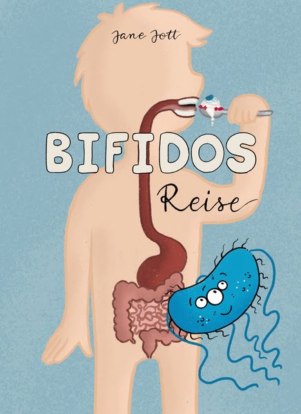 Cover des Kinderbuchs Bifidos Reise von Jane Jott