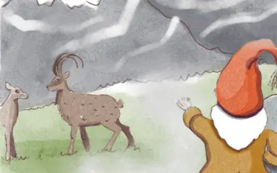 Die Tiere in den Bergen