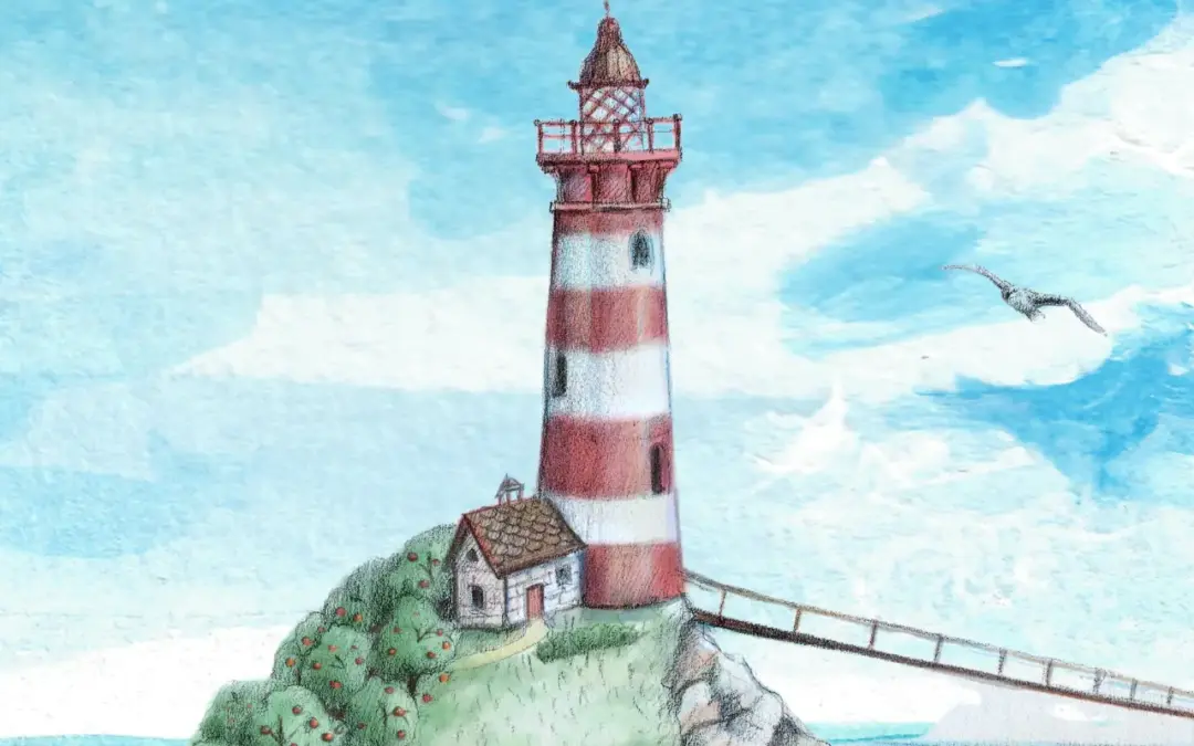 Hoch oben im Leuchtturm