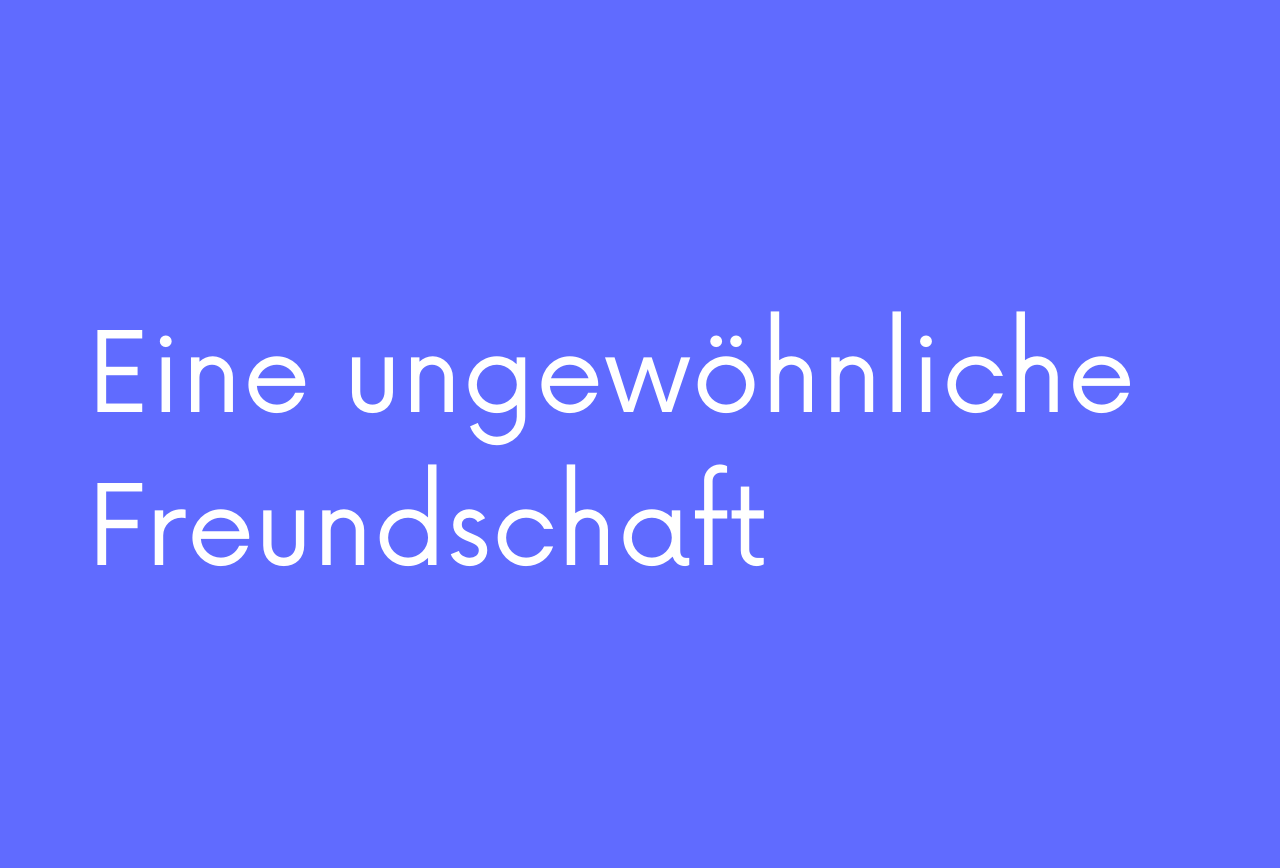 Beitragsbild der Geschichte "Eine ungewöhnliche Freundschaft", SoulStory Schreibwettbewerb von dem Soulbuddies e.V.