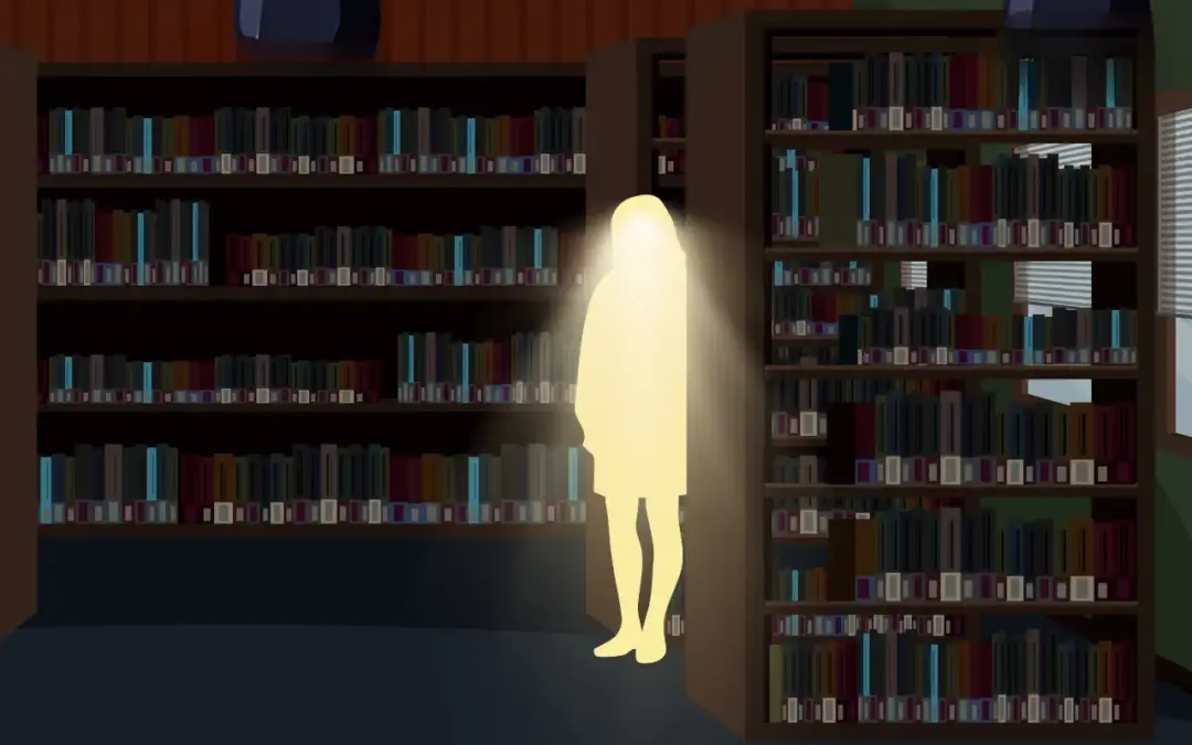 Der Geist in der Bibliothek