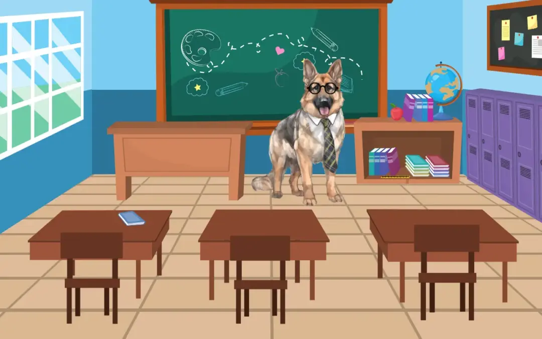 Frostige Post in der Hundeschule