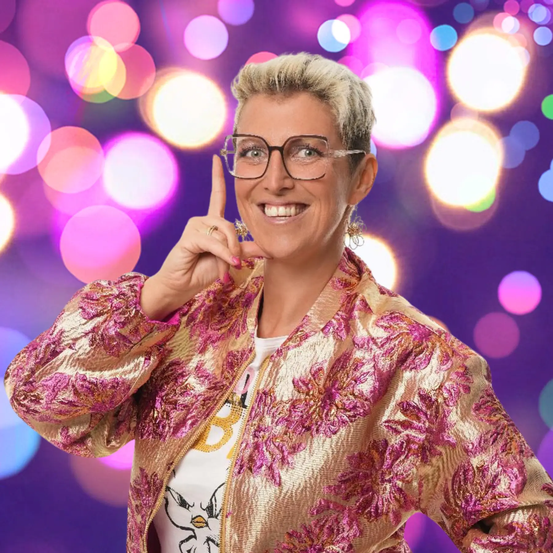 isa-gluecklich-kinderbuchautorin Foto von Isa Glücklich, Kinderdiscosängerin und Kinderbuchautorin